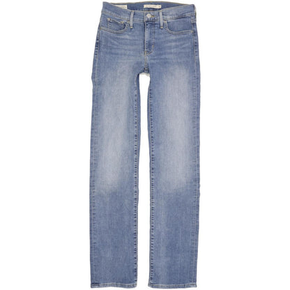 Levi's 314 Shaping Women Blue Straight Slim Stretch Jeans W26 L32