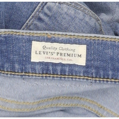Levi's 314 Shaping Women Blue Straight Slim Stretch Jeans W26 L32