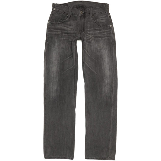 Levi's 514 Men Charcoal Straight Slim Jeans W30 L32