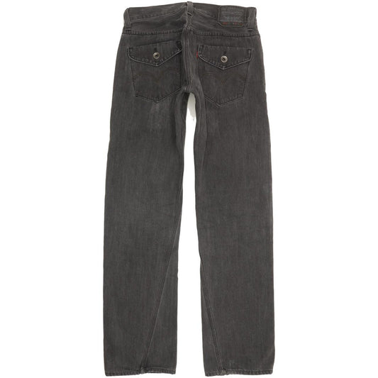 Levi's 514 Men Charcoal Straight Slim Jeans W30 L32