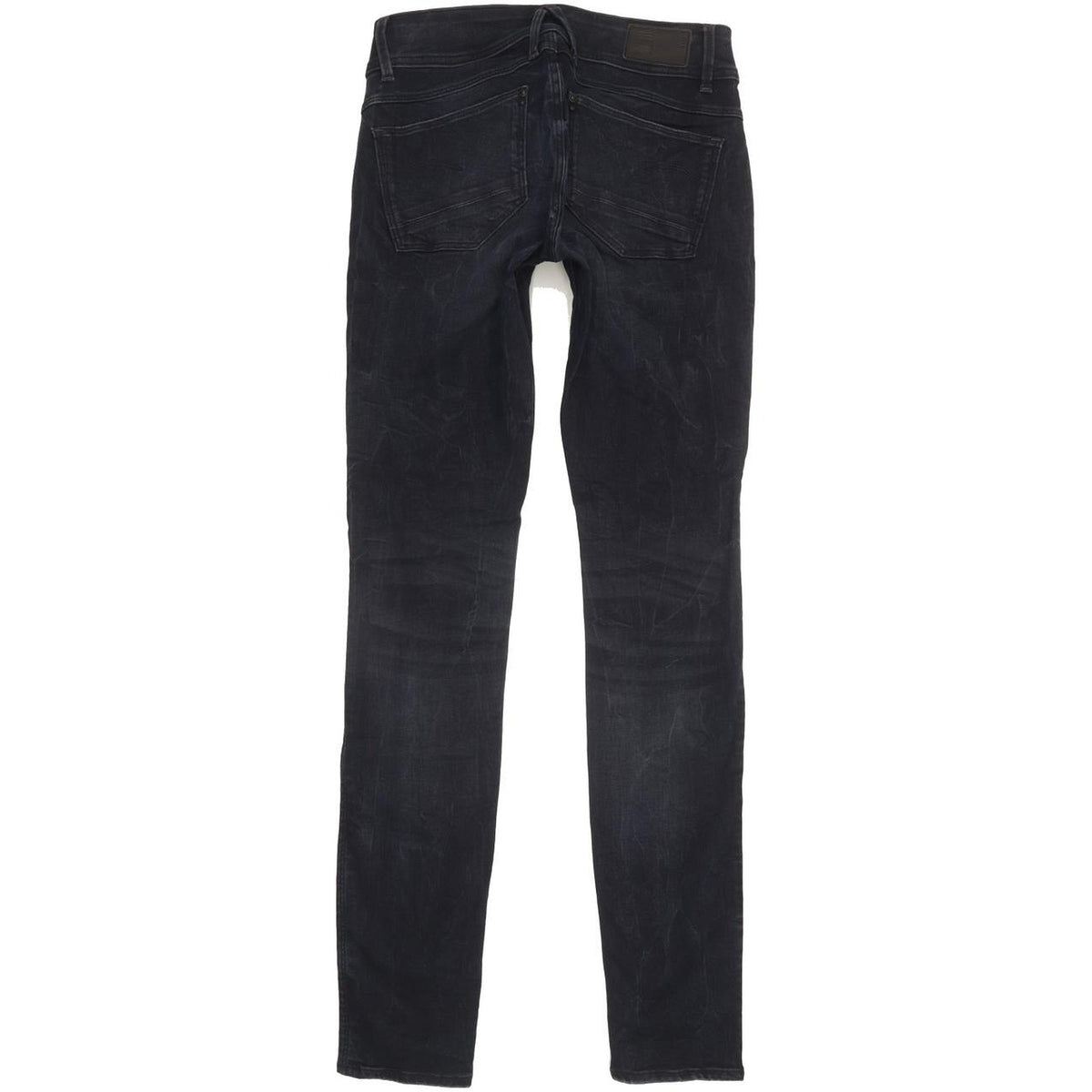 G-Star Lynn Mid Women Navy Skinny Slim Stretch Jeans W28 L32