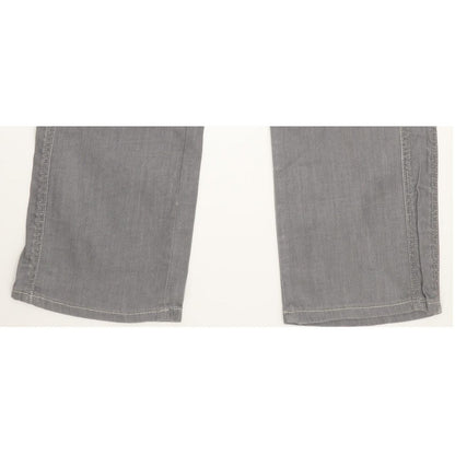 G-Star Saville Women Grey Straight Slim Stretch Jeans W26 L32