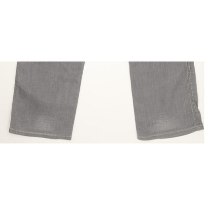 G-Star Saville Women Grey Straight Slim Stretch Jeans W26 L32