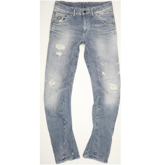 G-Star Arc Women Blue Tapered Loose Jeans W28 L34