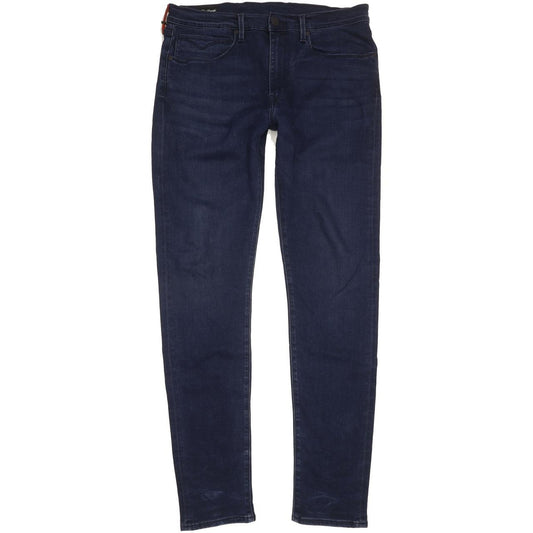 G-Star Men Blue Tapered Slim Stretch Jeans W34 L34