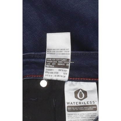 G-Star Men Blue Tapered Slim Stretch Jeans W34 L34