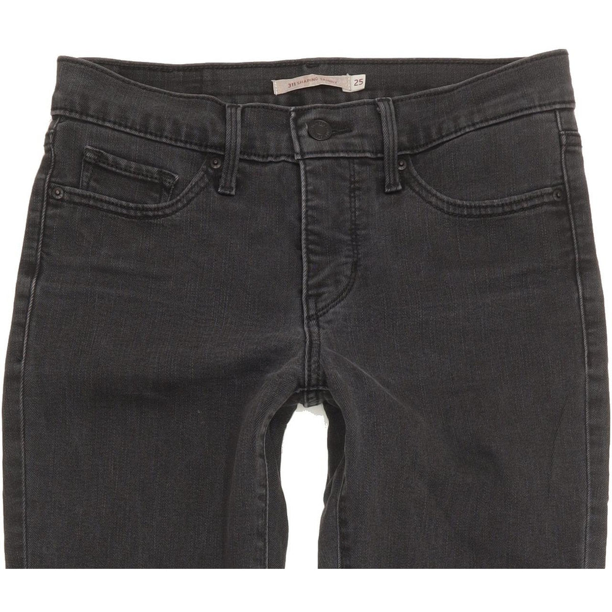 Levi's 311 Shaping Women Grey Skinny Slim Stretch Jeans W25 L29