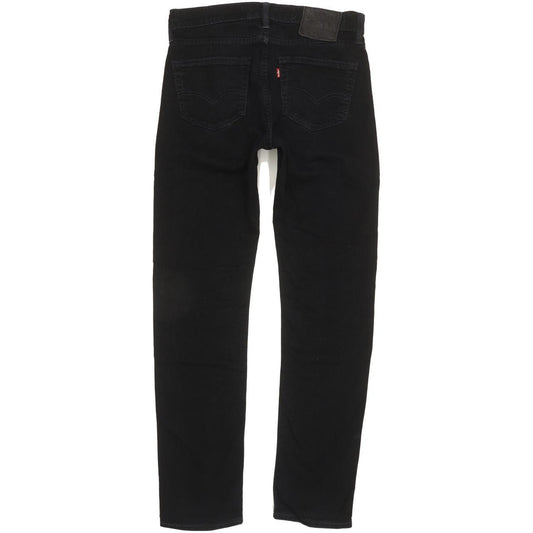 Levi's 510 Men Black Skinny Slim Stretch Jeans W30 L31