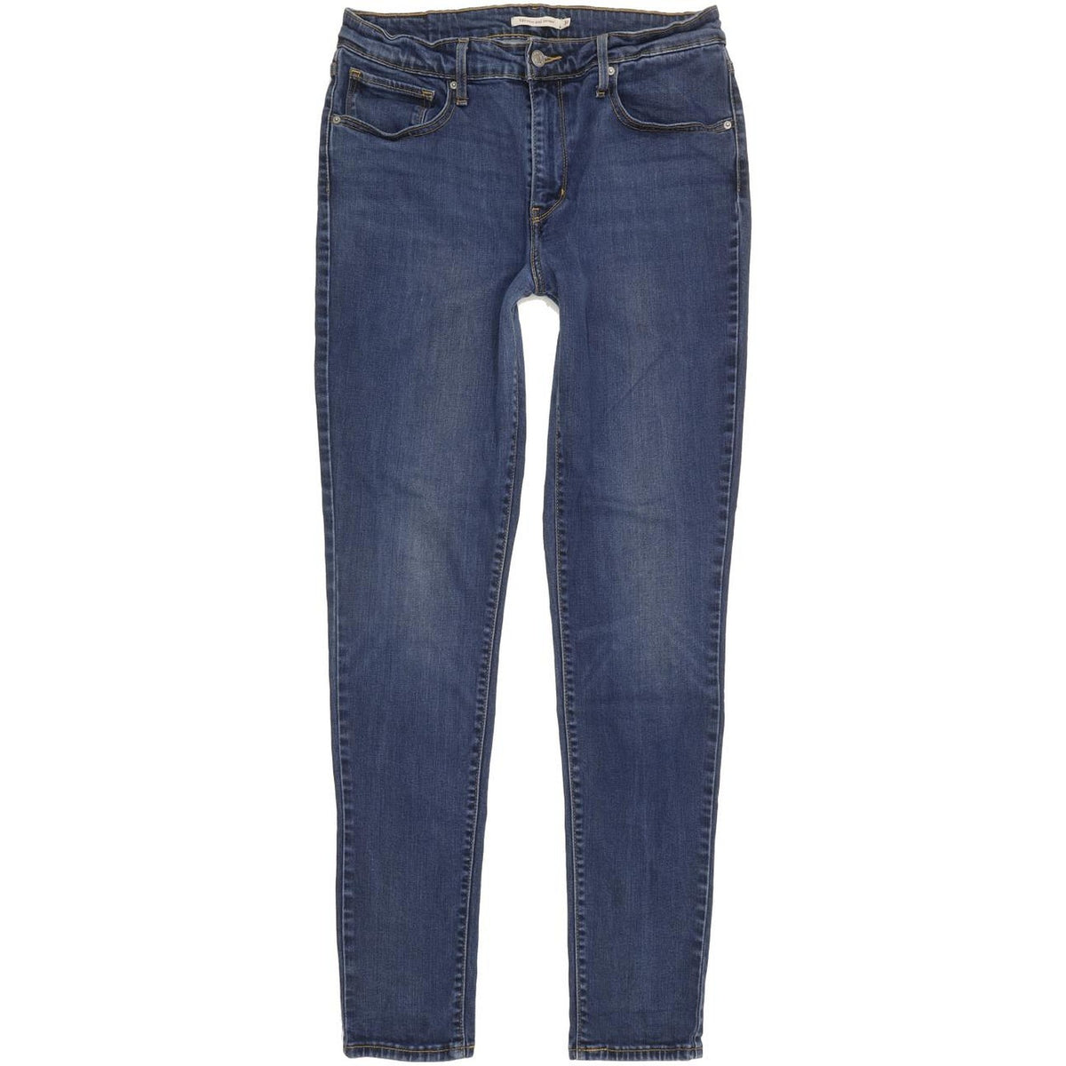 Levi's 721 Blue Skinny Slim Stretch Jeans High Waisted W31 L32