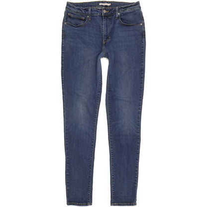 Levi's 721 Blue Skinny Slim Stretch Jeans High Waisted W31 L32