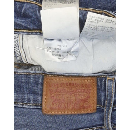 Levi's 721 Blue Skinny Slim Stretch Jeans High Waisted W31 L32