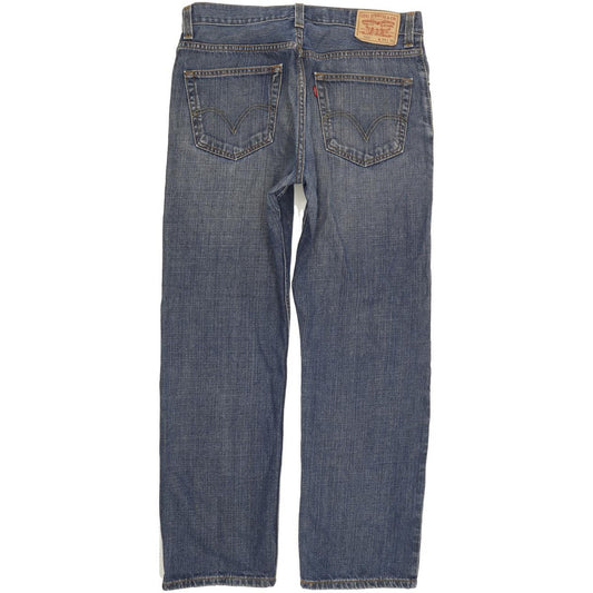 Levi's 505 Men Blue Straight Regular Jeans W34 L30