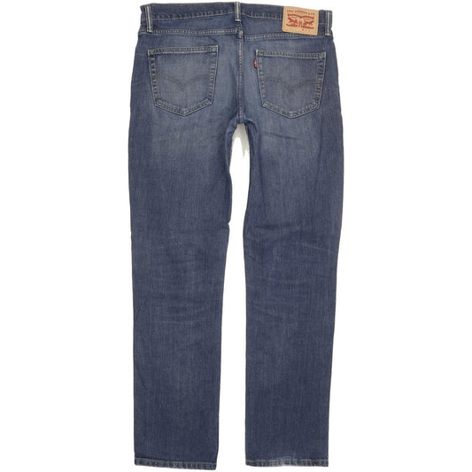 Levi's 511 Men Blue Straight Slim Stretch Jeans W34 L32
