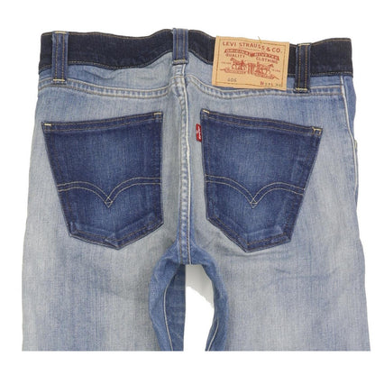 Levi's 606 Women Blue Skinny Slim Stretch Jeans W27 L32