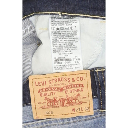 Levi's 606 Women Blue Skinny Slim Stretch Jeans W27 L32