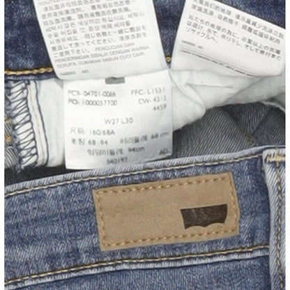 Levi's Demi Curve Women Blue Skinny Classic Stretch Jeans W27 L29