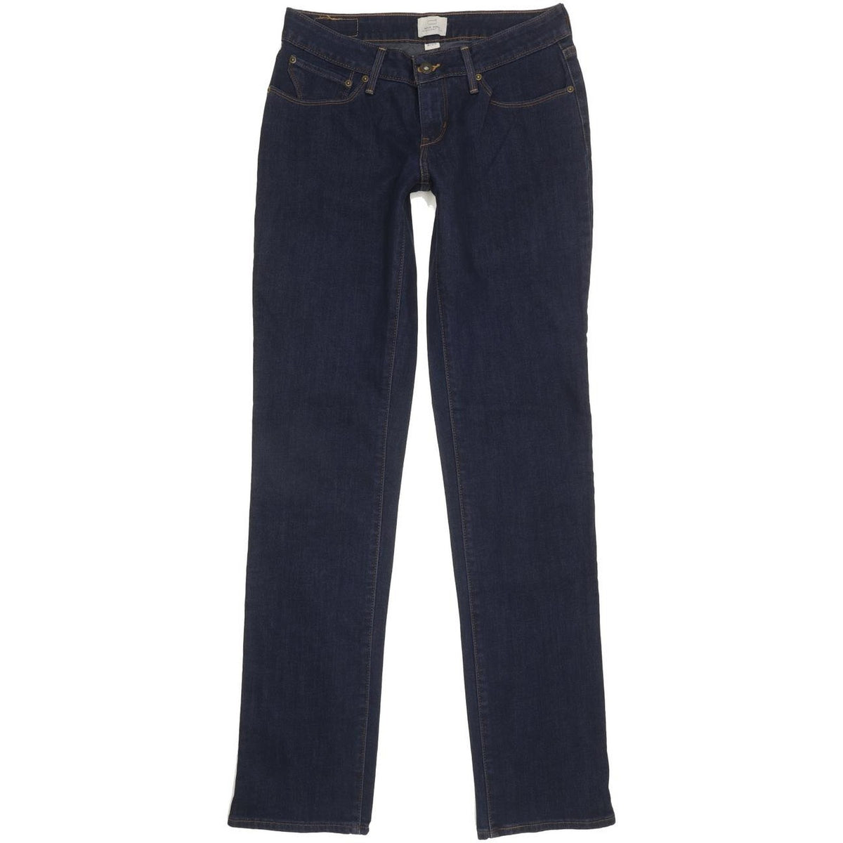 Levi's Bold Curve Women Blue Straight Slim Stretch Jeans W29 L34