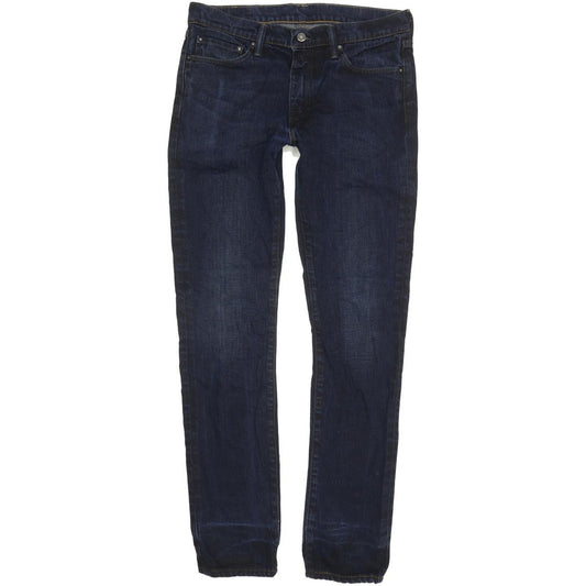 Levi's 510 Men Blue Skinny Slim Stretch Jeans W33 L33