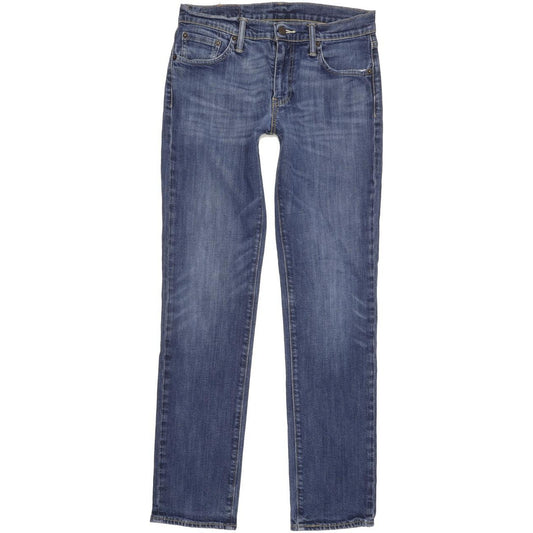Levi's 511 Men Blue Straight Slim Stretch Jeans W30 L31