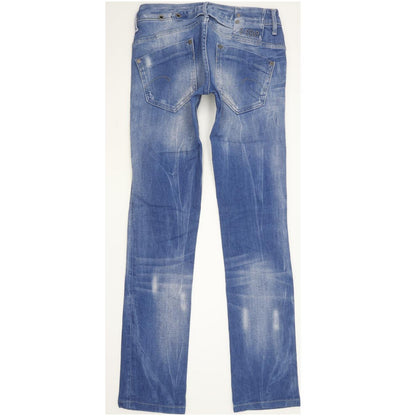 G-Star Midge Women Blue Straight Slim Stretch Jeans W26 L32