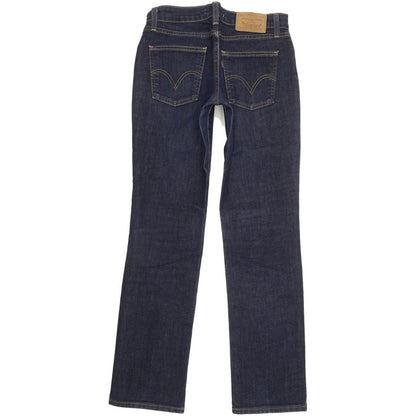 Levi's 528 Women Blue Straight Slim Stretch Jeans W29 L31