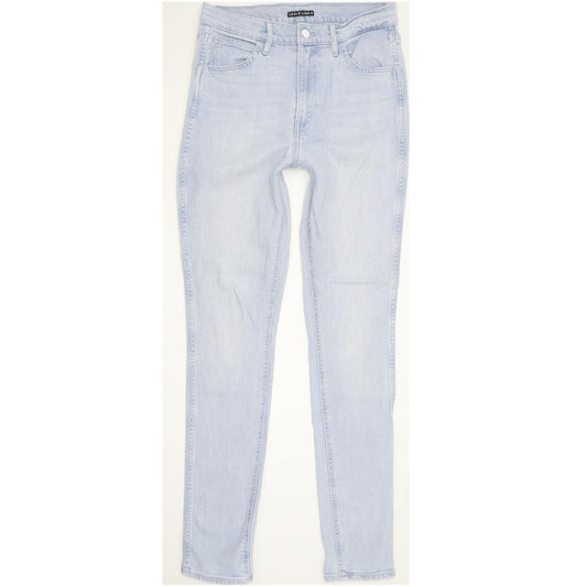 Levi's Line 8 Blue Skinny Slim Stretch Jeans High Waisted W29 L31