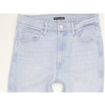 Levi's Line 8 Blue Skinny Slim Stretch Jeans High Waisted W29 L31