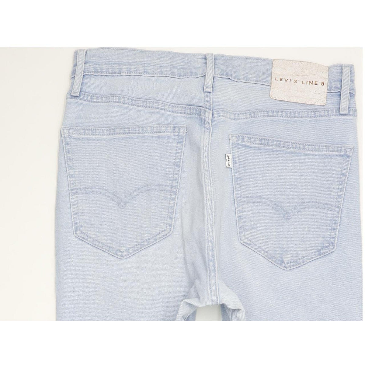 Levi's Line 8 Blue Skinny Slim Stretch Jeans High Waisted W29 L31