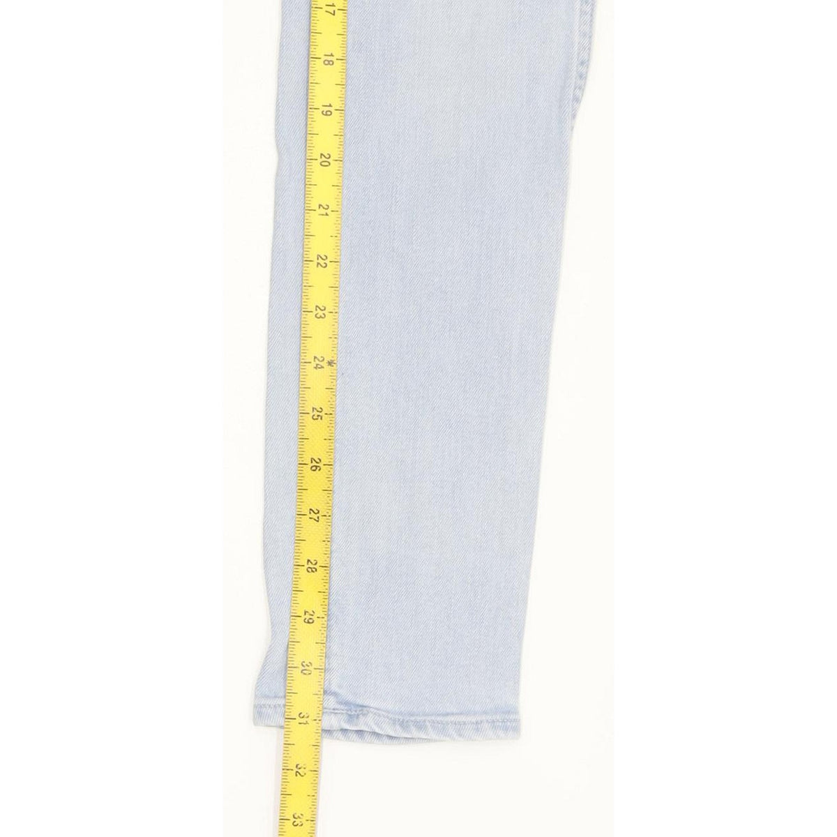 Levi's Line 8 Blue Skinny Slim Stretch Jeans High Waisted W29 L31