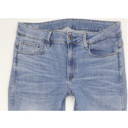 G-Star Women Blue Skinny Slim Stretch Jeans W30 L30