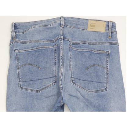 G-Star Women Blue Skinny Slim Stretch Jeans W30 L30