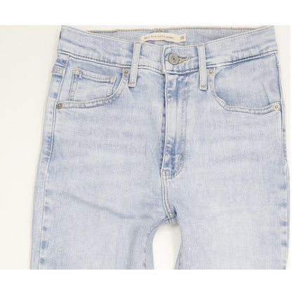 Levi's Mile Women Blue Skinny Slim Stretch Jeans W26 L28