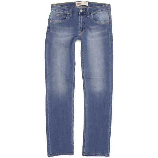 Levi's 511 Kids Blue Straight Slim Stretch Jeans W28 L29
