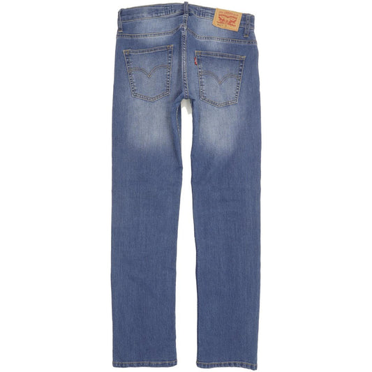 Levi's 511 Kids Blue Straight Slim Stretch Jeans W28 L29