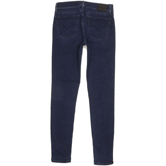 Levi's 710 Super Women Blue Skinny Slim Stretch Jeans W29 L30