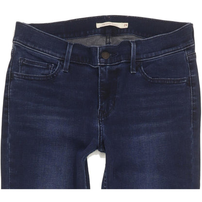 Levi's 710 Super Women Blue Skinny Slim Stretch Jeans W29 L30