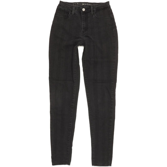 Levi's Women Black Skinny Slim Stretch Jeans W26 L30