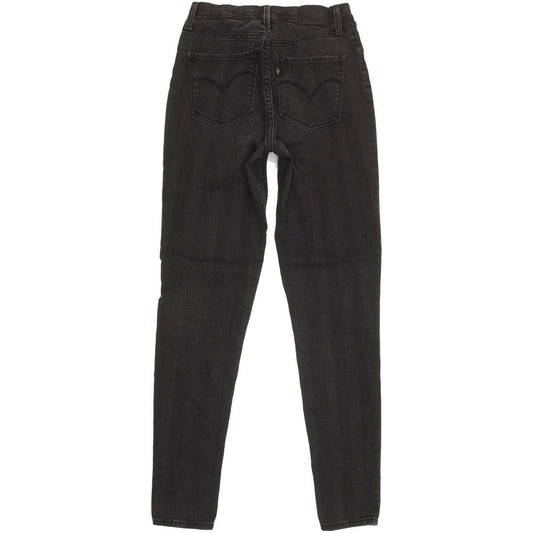 Levi's Women Black Skinny Slim Stretch Jeans W26 L30