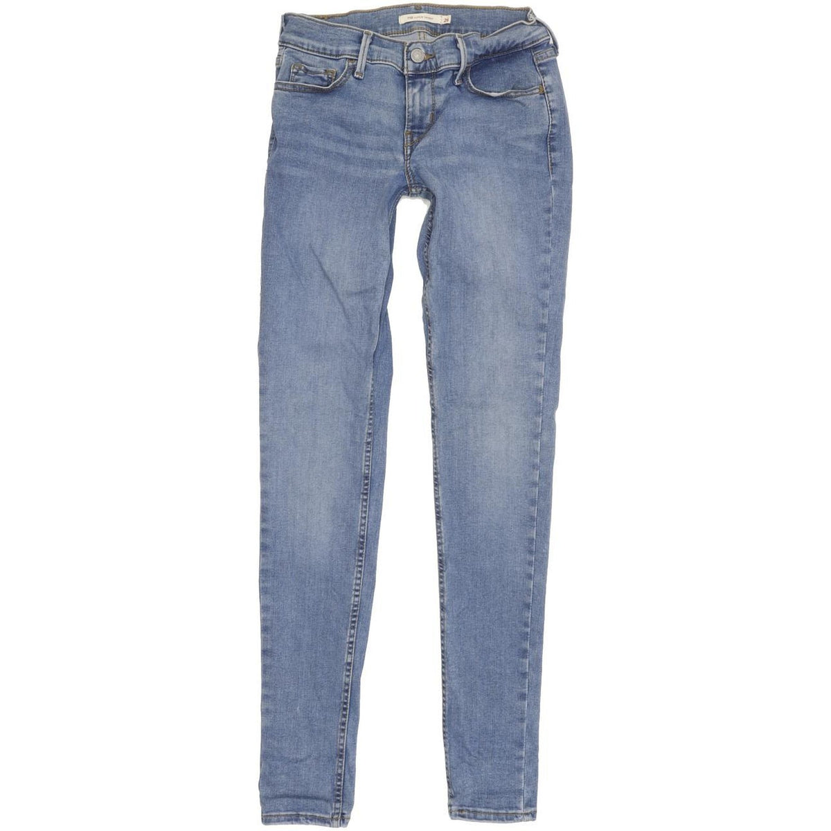 Levi's 710 Super Women Blue Skinny Slim Stretch Jeans W26 L31