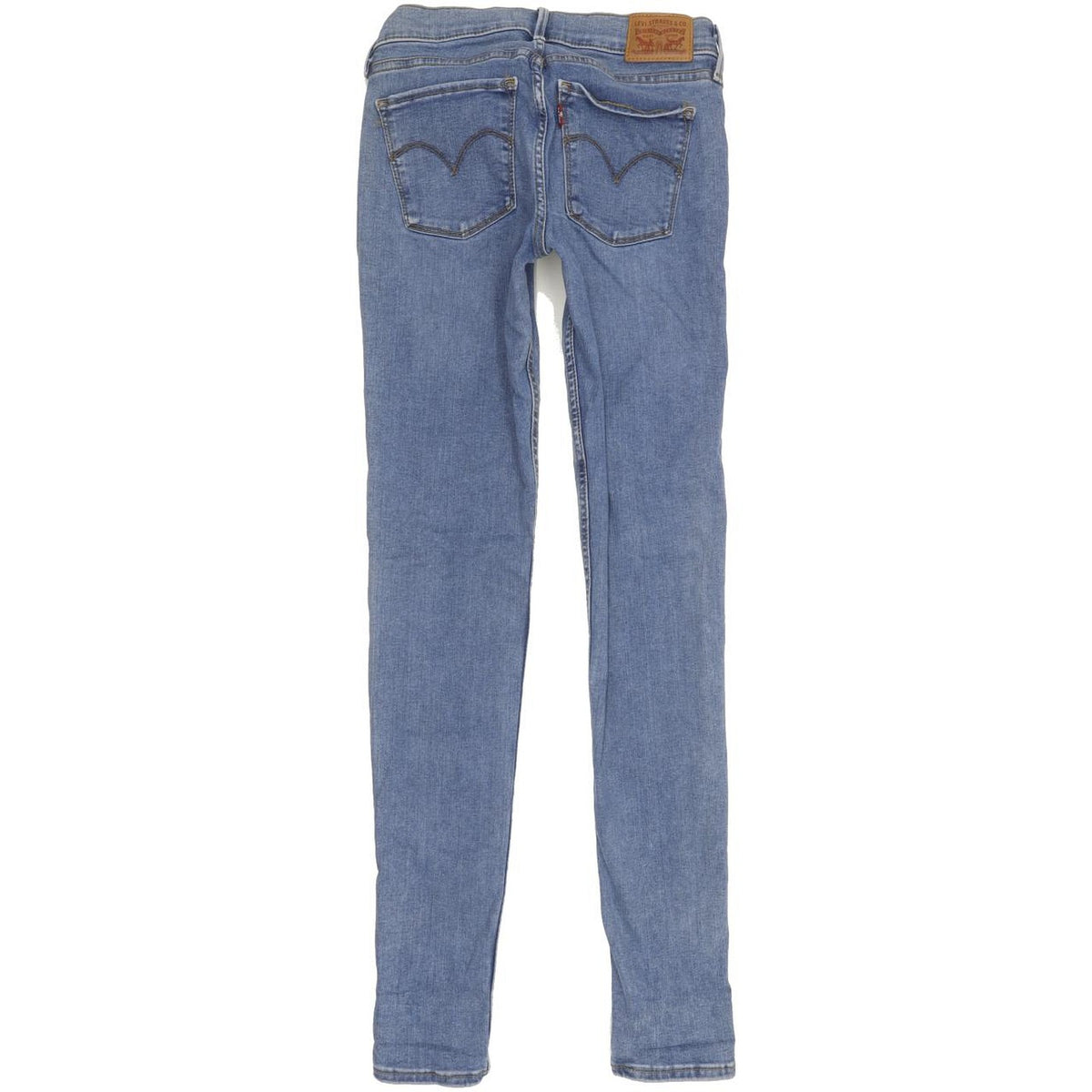 Levi's 710 Super Women Blue Skinny Slim Stretch Jeans W26 L31