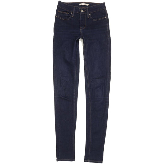 Levi's Slimming Women Blue Skinny Slim Stretch Jeans W24 L32
