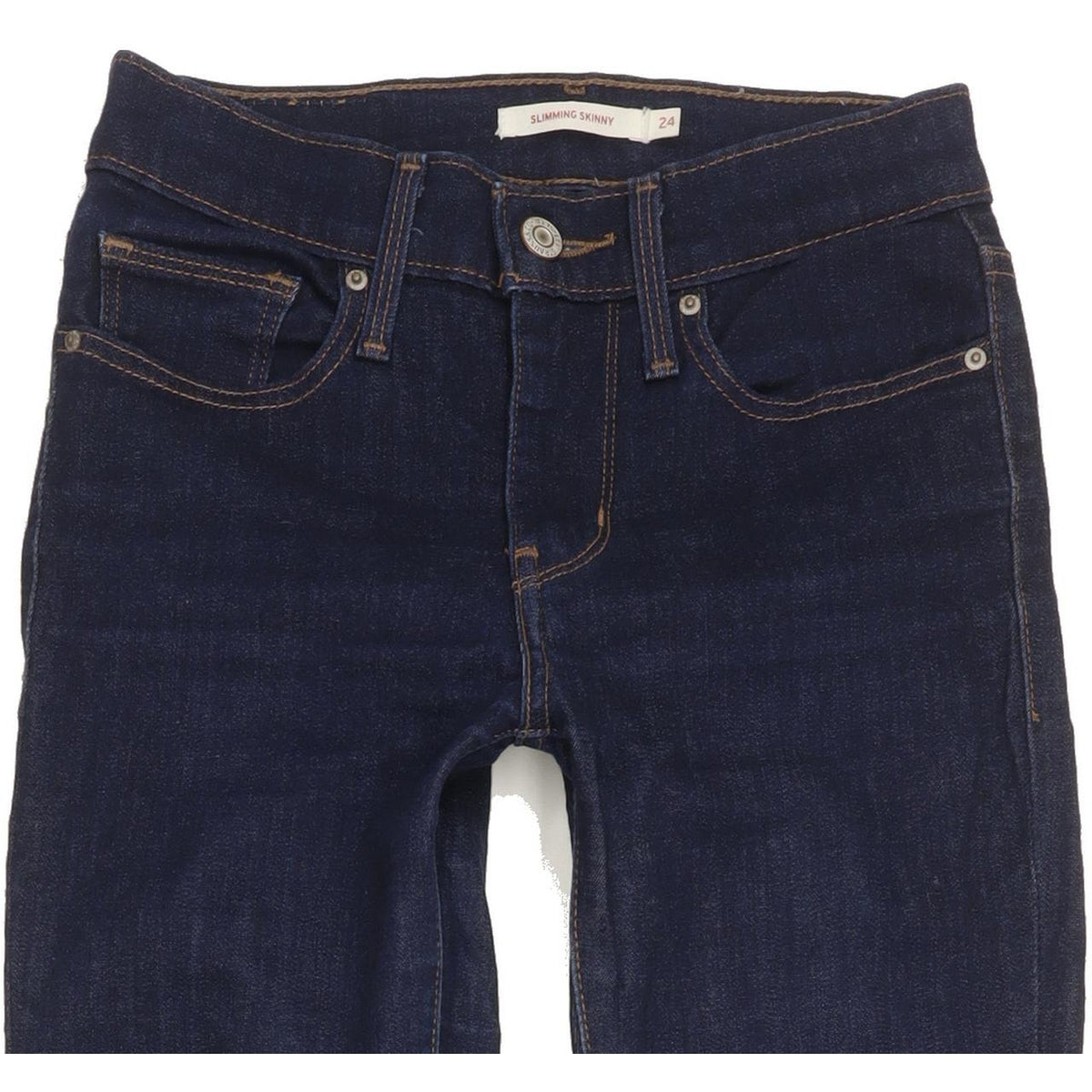 Levi's Slimming Women Blue Skinny Slim Stretch Jeans W24 L32