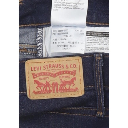 Levi's Slimming Women Blue Skinny Slim Stretch Jeans W24 L32