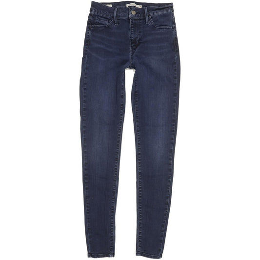 Levi's 720 Super Women Blue Skinny Slim Stretch Jeans W26 L30