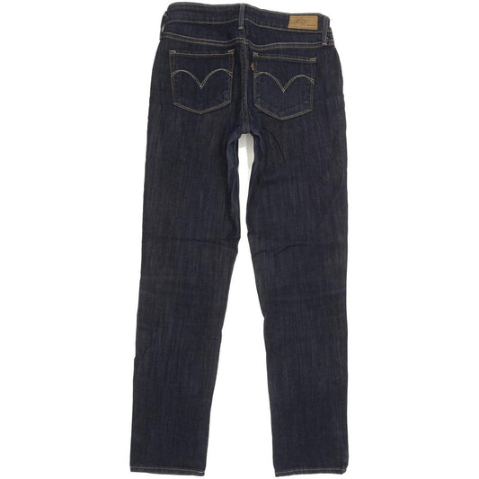 Levi's Slight Curve Women Blue Straight Classic Stretch Jeans W26 L29