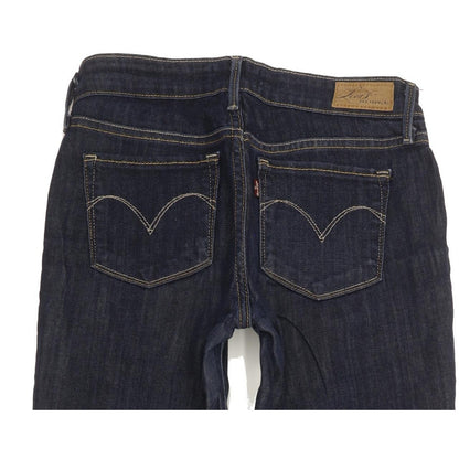 Levi's Slight Curve Women Blue Straight Classic Stretch Jeans W26 L29