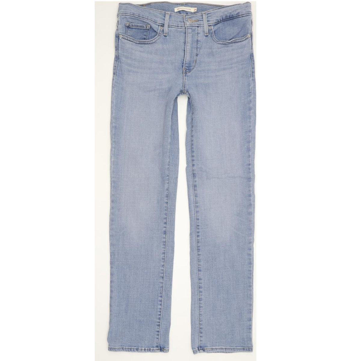 Levi's 314 Shaping Women Blue Straight Slim Stretch Jeans W28 L29