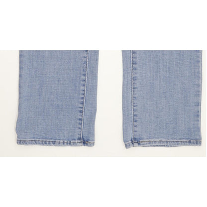 Levi's 314 Shaping Women Blue Straight Slim Stretch Jeans W28 L29