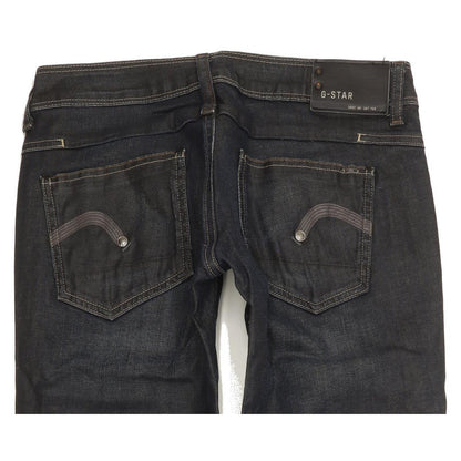 G-Star New Reese Women Navy Straight Slim Stretch Jeans W28 L33