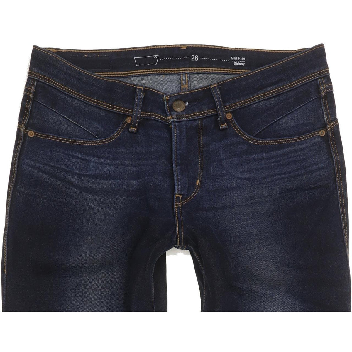 Levi's Women Blue Skinny Slim Stretch Jeans W28 L31